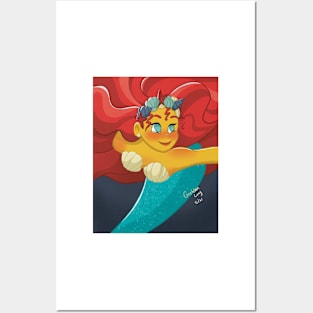 DTIYS Mermaid Posters and Art